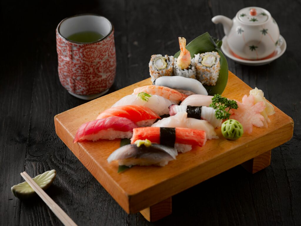 cuisine japonaise traditionnelle sushi sashimi