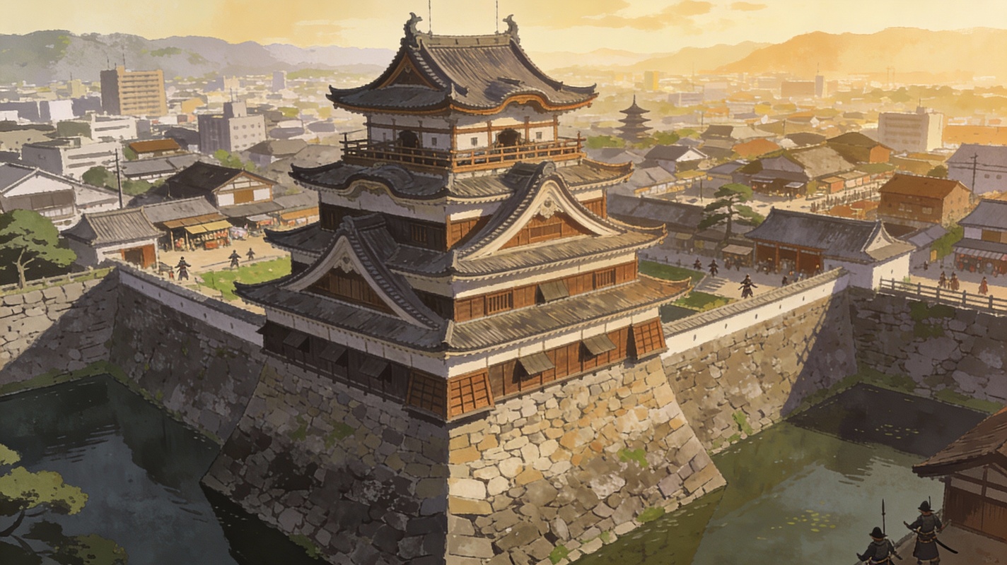 Le château d’Edo cœur du pouvoir du Japon des Tokugawa
