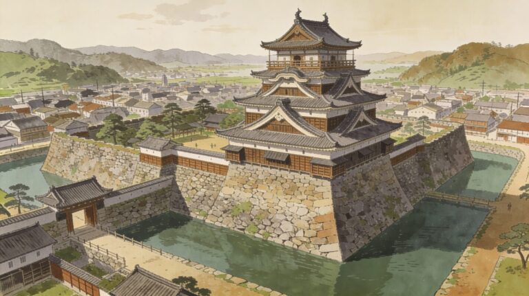 Le château de Hiroshima forteresse et centre administratif du Chūgoku