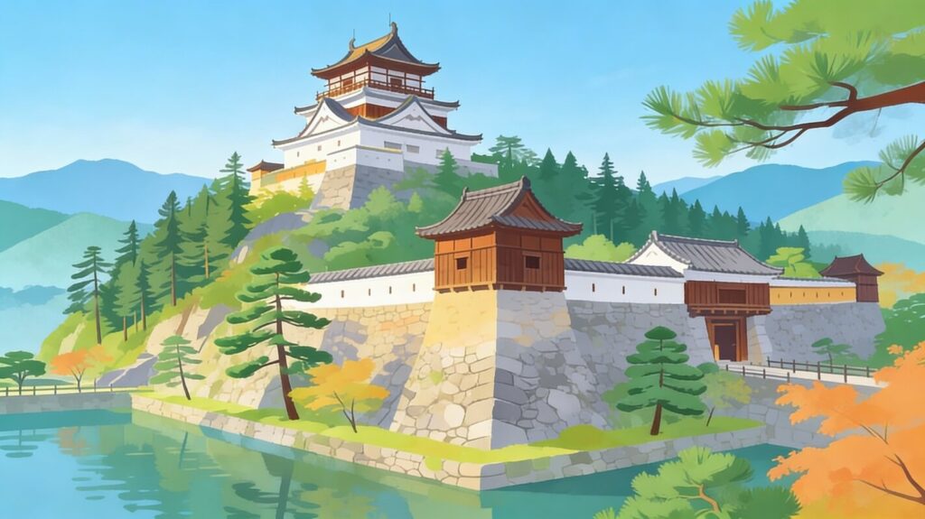 Le château de Matsuyama une forteresse préservée du Japon féodal