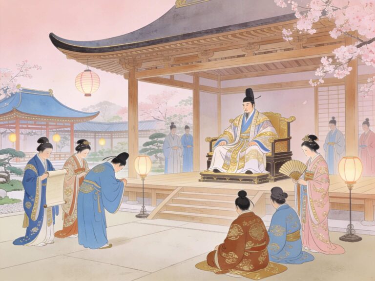 Le système politique de la période Heian : pouvoir impérial et domination aristocratique